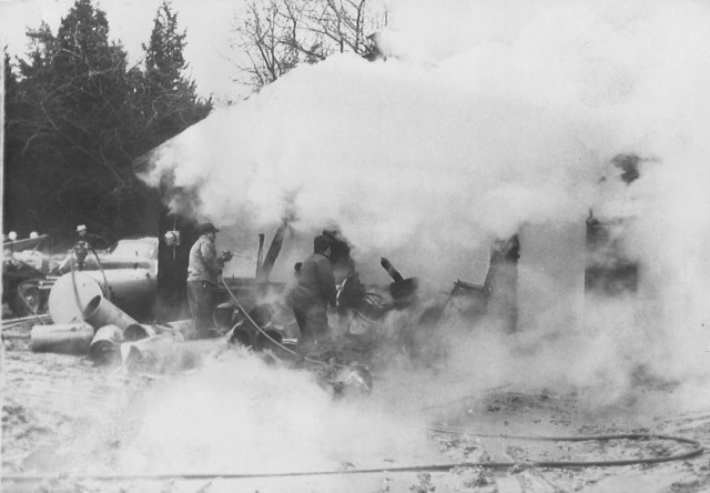 From the Archives.  Winnapaug Golf Shed Destroyed.  From The Westerly Sun 3/8/67.